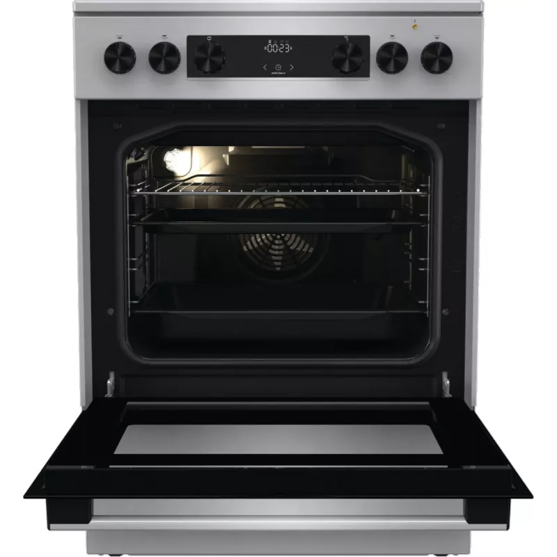 Gorenje GECS6C70XC laisvai pastatoma viryklė su elektrine spirale, nerūdijantis plienas