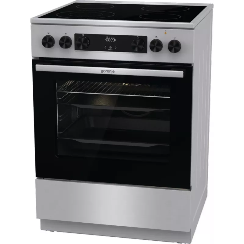 Gorenje GECS6C70XC laisvai pastatoma viryklė su elektrine spirale, nerūdijantis plienas