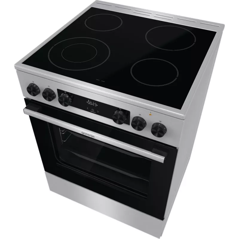 Gorenje GECS6C70XC laisvai pastatoma viryklė su elektrine spirale, nerūdijantis plienas