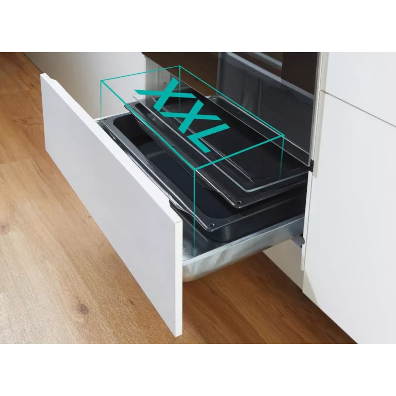 Gorenje GECS6C70XC laisvai pastatoma viryklė su elektrine spirale, nerūdijantis plienas