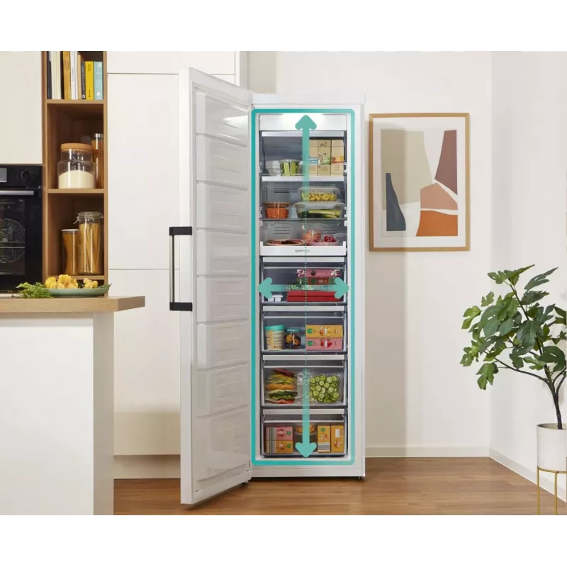 Šaldiklis Gorenje FN619EAW6, 280 L, baltas