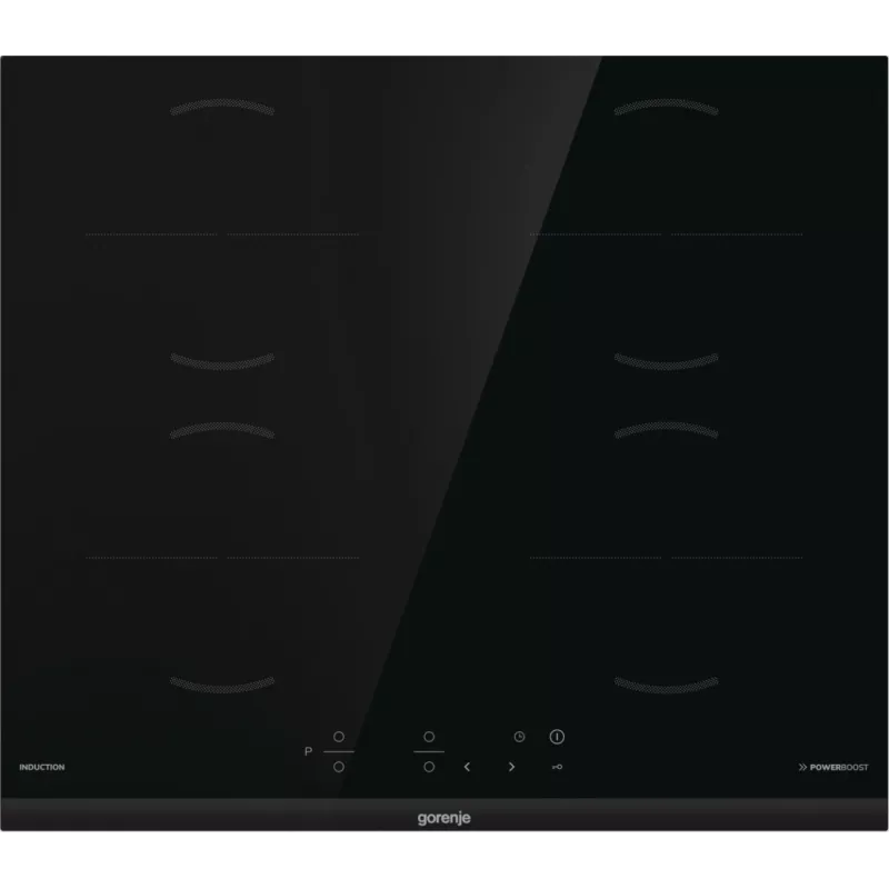Gorenje GI6401BCE RAL9017 indukcinė kaitlentė, juoda, įmontuojama, 59,5 cm, 4 zonos