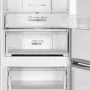 Gorenje kombinuotas šaldytuvas NRK619CABXL4, 304 L, 6 kg/24h, C klasė, Fresh Zone skyrius, juodas