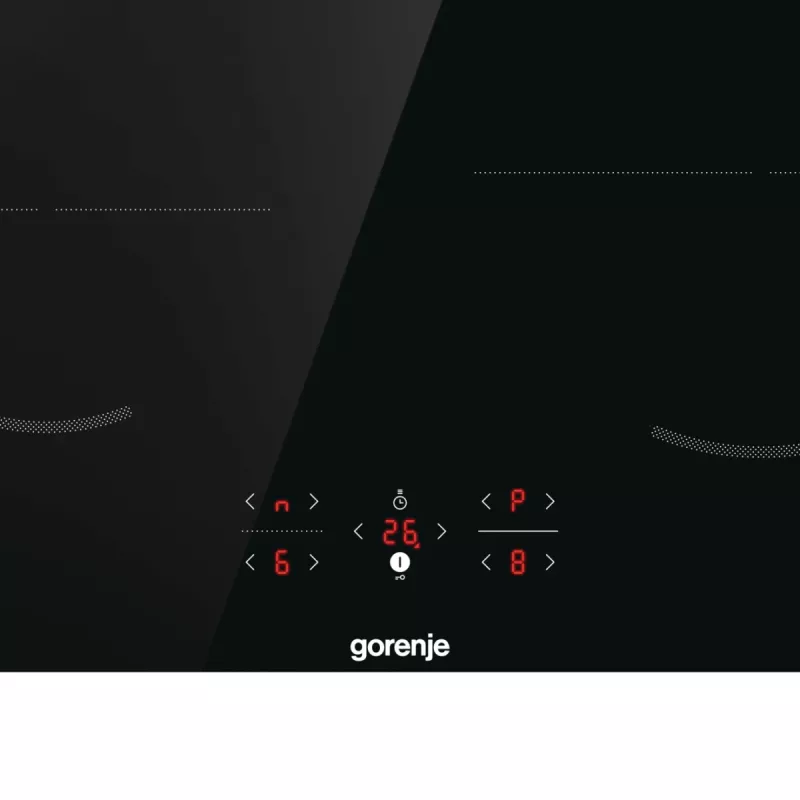 Gorenje GI6421BSC indukcinė kaitlentė, juoda, įmontuojama, 59,5 cm, 4 zonos