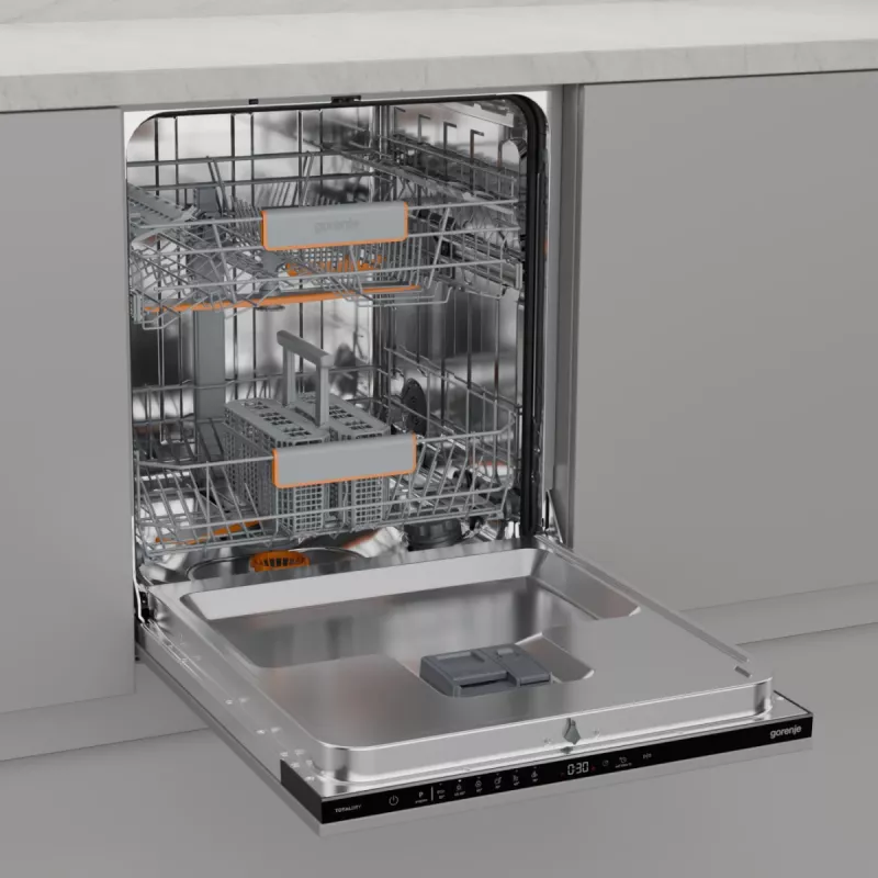 Gorenje GV642C65 pilnai įmontuojama indaplovė, 14 komplektų