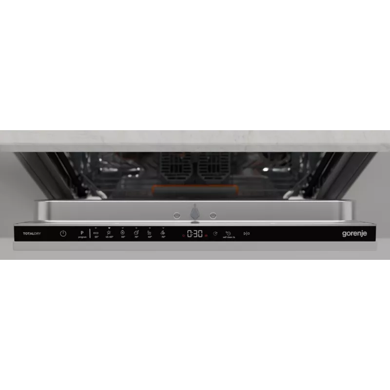 Gorenje GV642C65 pilnai įmontuojama indaplovė, 14 komplektų