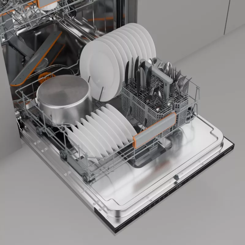 Gorenje GV642C65 pilnai įmontuojama indaplovė, 14 komplektų