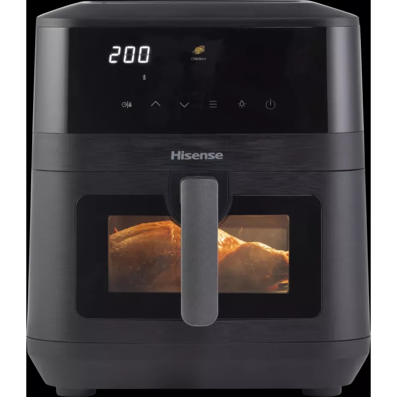 Hisense HAF2100DCD Oro gruzdintuvė 7,7 L 2100 W Juoda