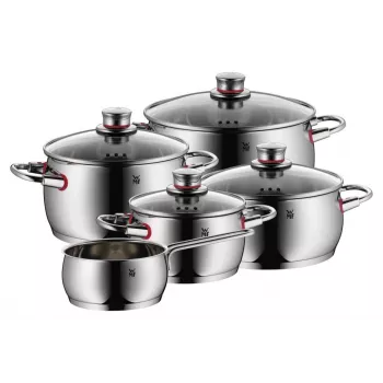 WMF Quality One 07.7455.6380 puodų rinkinys 9 vnt.