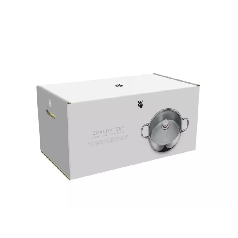 WMF Quality One 07.7455.6380 puodų rinkinys 9 vnt.