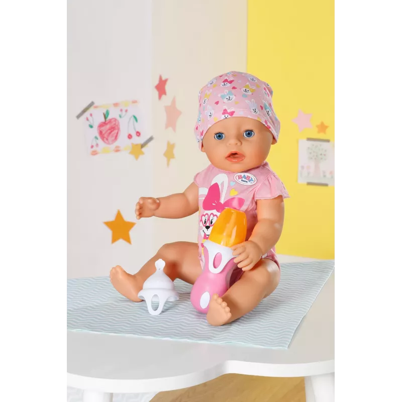 BABY born 832493 lėlės maitinimo buteliukas