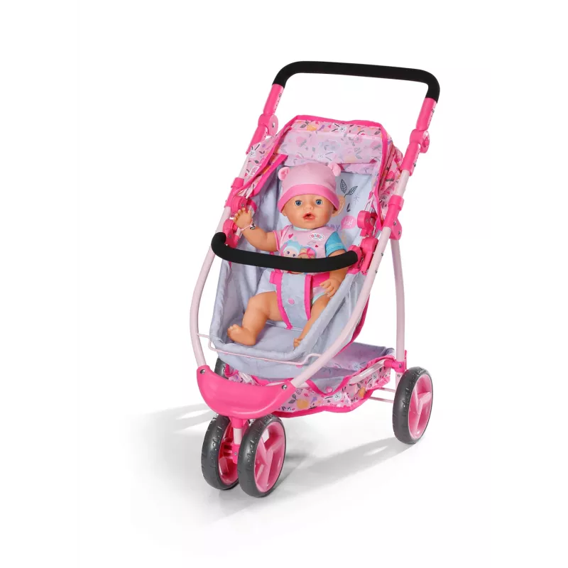 BABY born Deluxe vežimėlis lėlei, sulankstomas, nuo 3 metų