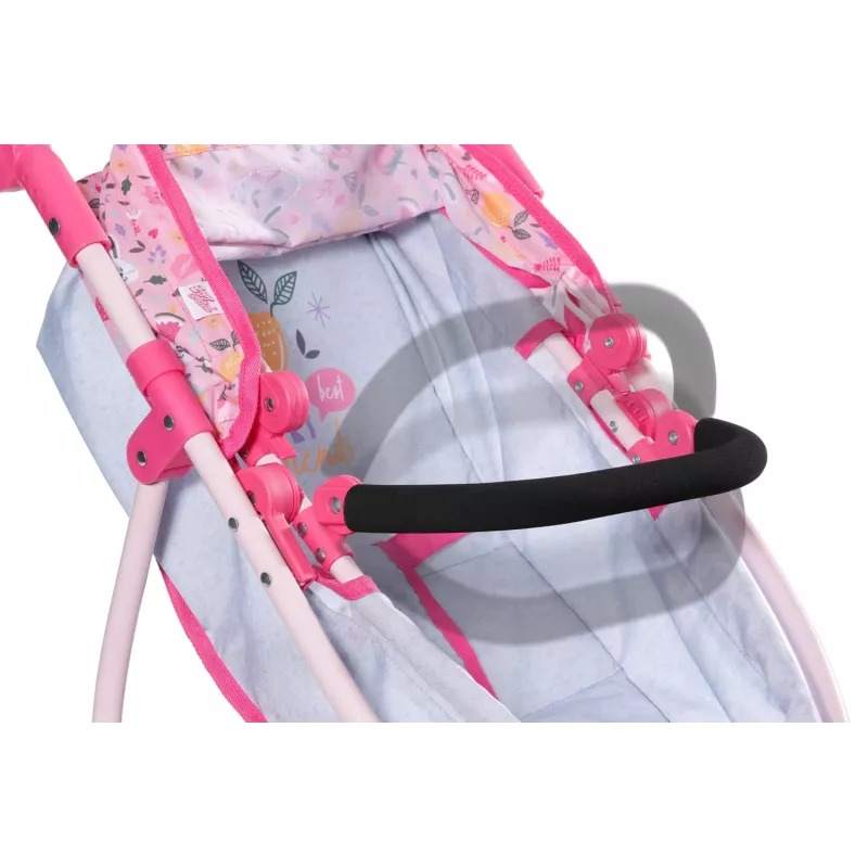 BABY born Deluxe vežimėlis lėlei, sulankstomas, nuo 3 metų