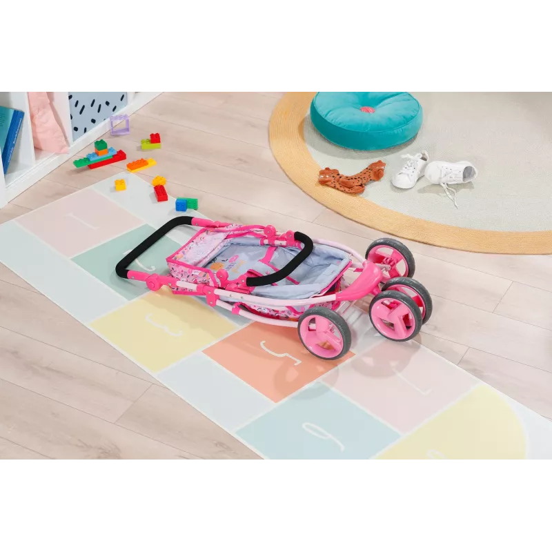BABY born Deluxe vežimėlis lėlei, sulankstomas, nuo 3 metų