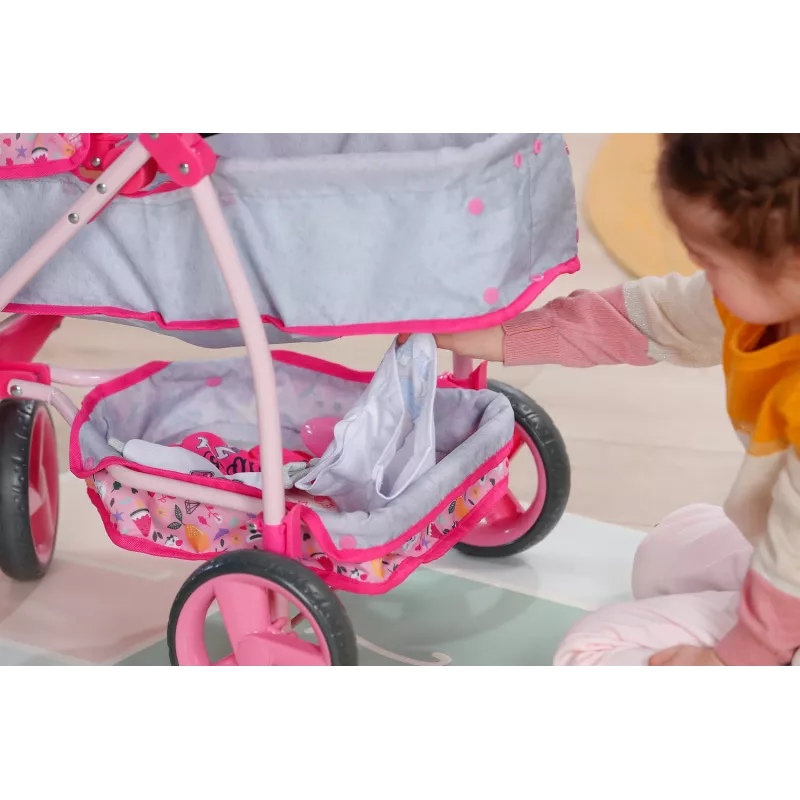 BABY born Deluxe vežimėlis lėlei, sulankstomas, nuo 3 metų