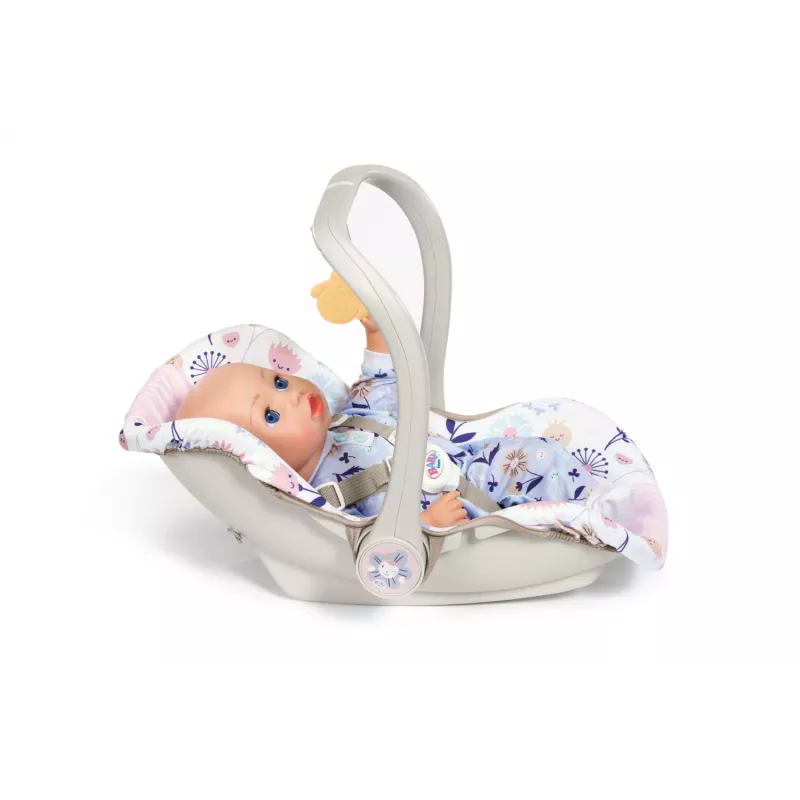 BABY born Comfort Seat Flower – automobilinė kėdutė lėlei