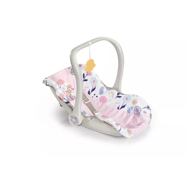 BABY born Comfort Seat Flower – automobilinė kėdutė lėlei