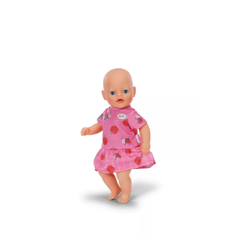 BABY born suknelė rožinė 36 cm lėlės drabužis