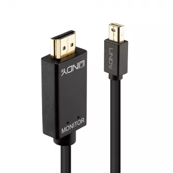 Lindy Kabel Mini DisplayPort/HDMI 4K30 (pasyvus) 5 m laidas