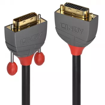 Lindy 2m DVI-D Dual Link prailginimo laidas, Anthra Line