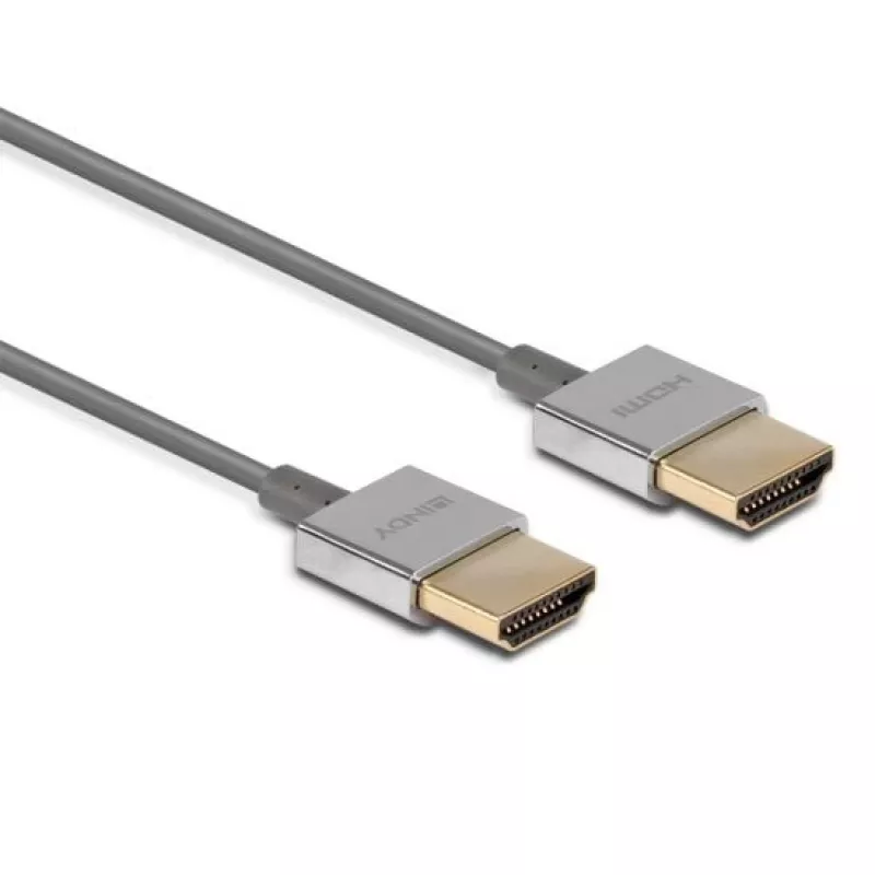 Lindy Ultra High Speed HDMI Slim laidas 0,5 m, 48 Gbit/s, baltas