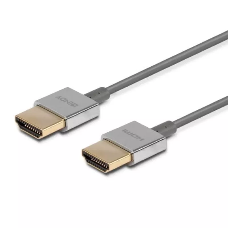 Lindy Ultra High Speed HDMI Slim laidas 0,5 m, 48 Gbit/s, baltas