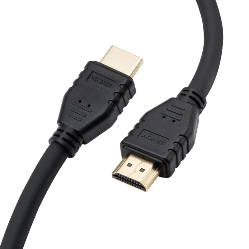 Lindy 0.5m 4K60Hz HDMI lankstus laidas, 0.5 m, HDMI A tipo (standartinis), HDMI A tipo (standartinis), 18 Gbit/s, juodas