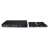 Lindy 150 m Cat.6 4x4 HDMI 4K60 HDBaseT matricinis prailgintuvas, 3840 x 2160 pikselių, AV siųstuvas ir imtuvas, laidinis, juodas