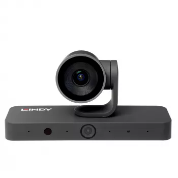 Lindy 38422 vaizdo konferencijų kamera 8 MP juoda 3840 x 2160 pikselių 30 kadrų/s