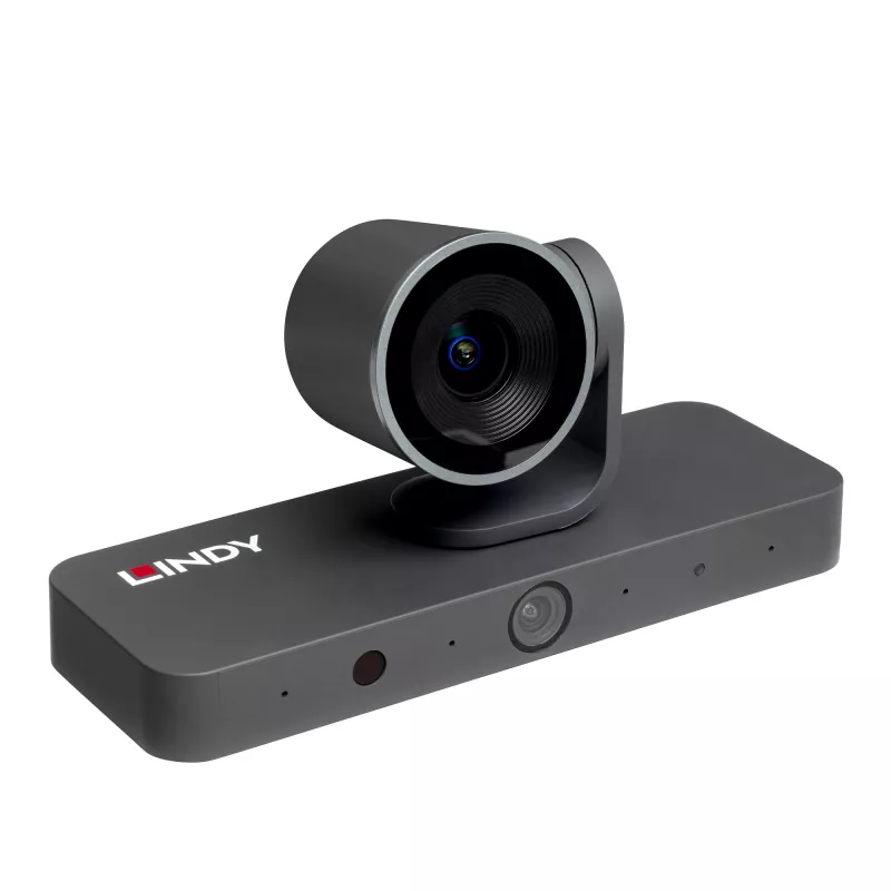 Lindy 38422 vaizdo konferencijų kamera 8 MP juoda 3840 x 2160 pikselių 30 kadrų/s