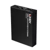 Lindy HDMI, KVM ir IR per IP plėtiklis, imtuvas ir siųstuvas, 150 m, Cat5e/Cat6, juodas, metalinis