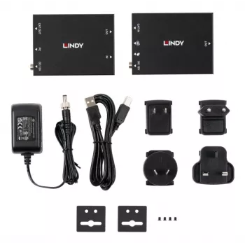 Lindy 39350 KVM prailgintuvas Siųstuvas ir imtuvas