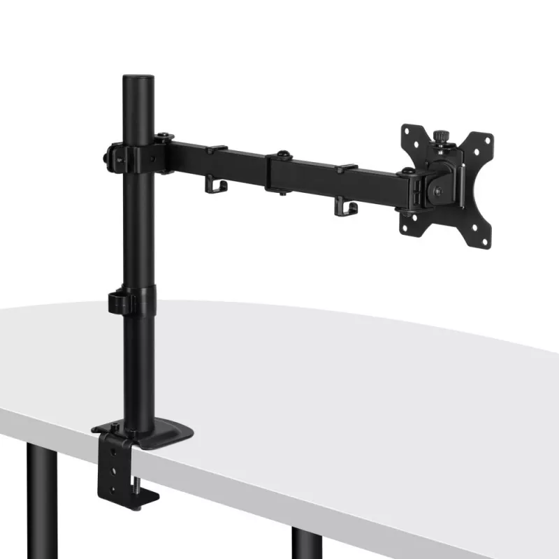 Lindy reguliuojamas monitoriaus laikiklis, 8 kg, 33–81,3 cm, VESA 75x75/100x100 mm, juodas