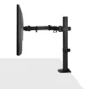 Lindy reguliuojamas monitoriaus laikiklis, 8 kg, 33–81,3 cm, VESA 75x75/100x100 mm, juodas