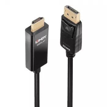 Lindy 3 m aktyvus DisplayPort į HDMI laidas su HDR