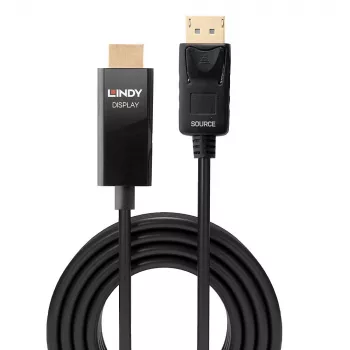 Lindy 3 m aktyvus DisplayPort į HDMI laidas su HDR