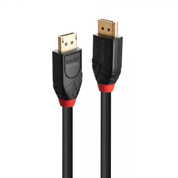 Lindy 5m aktyvus DisplayPort 1.4 laidas, 5 m, DisplayPort, DisplayPort, Vyriškas, Vyriškas, 7680 x 4320 pikselių