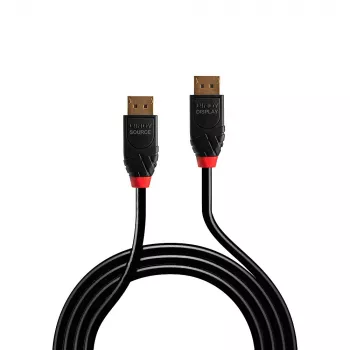 Lindy 5m aktyvus DisplayPort 1.4 laidas, 5 m, DisplayPort, DisplayPort, Vyriškas, Vyriškas, 7680 x 4320 pikselių