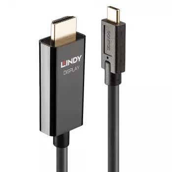 Lindy 10m USB Type C į HDMI 4K60 adapterio laidas su HDR