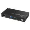 Lindy 100m Cat.6A 2 Host USB 3.2 Gen 1 HDBaseT ilgintuvas, tinklo siųstuvas ir imtuvas, 100 m, 480 Mbit/s, Cat6a, VS6320, fosforinis bronza
