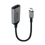 Lindy 43428 vaizdo kabelio adapteris 0,15 m USB Type-C HDMI pilka