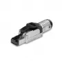 Lindy RJ-45 Cat.6/6A Belaidis Lauko Kištukas, RJ45, Juodas, Sidabrinis, Metalas, CE, REACH, RoHS, UKCA, 240 g, 133 mm