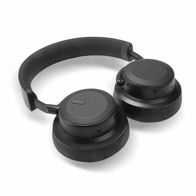 Lindy LH900XW ausinės laidinės ir belaidės su USB Type-C ir Bluetooth, juodos
