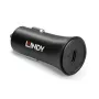 Lindy Single Port USB Type C PD automobilinis įkroviklis, 27W, juodas