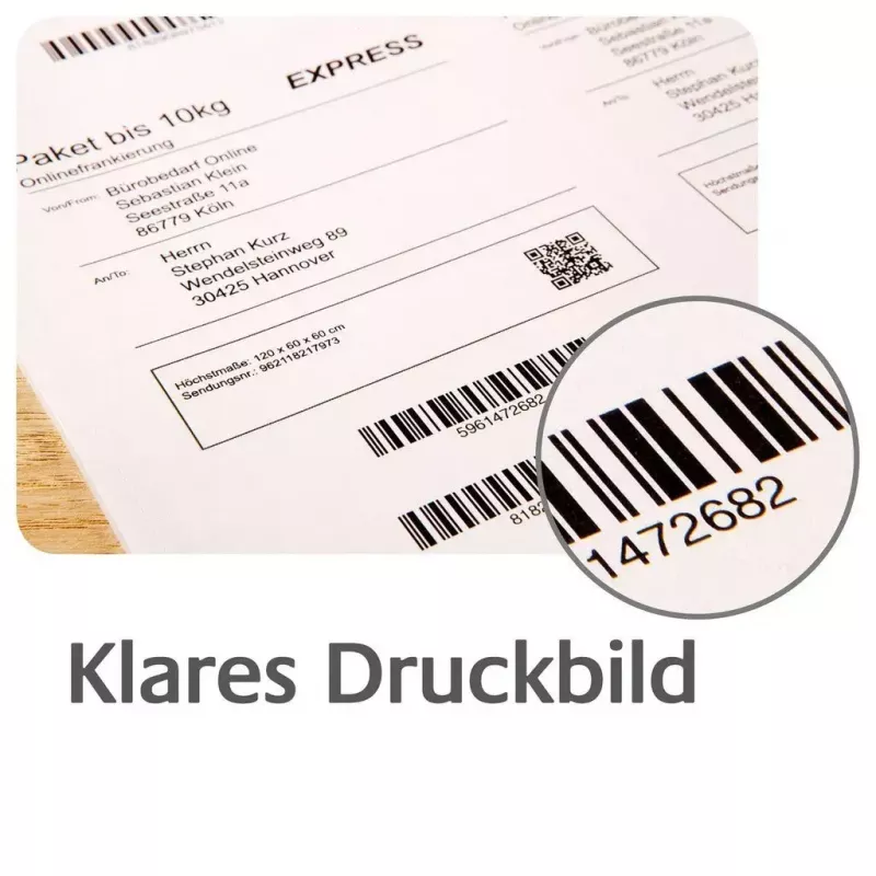 Lipni etiketė spausdintuvui Avery TD8050-25