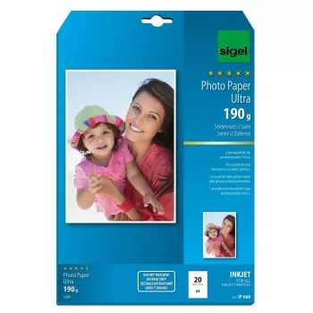 Foto popierius satin A4 Sigel InkJet Ultra