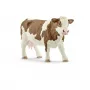 schleich FARM WORLD Simmental karvė, 3 metai, Ūkis, ūkio gyvūnai / žaislai, Įvairiaspalvė, Plastikas, 1 vnt.