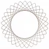 Vaikiškas spirografas Ravensburger 297740 su trafaretu ir 2 flomasteriais, įvairiaspalvis, nuo 6 metų