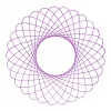 Vaikiškas spirografas Ravensburger 297740 su trafaretu ir 2 flomasteriais, įvairiaspalvis, nuo 6 metų