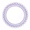 Vaikiškas spirografas Ravensburger 297740 su trafaretu ir 2 flomasteriais, įvairiaspalvis, nuo 6 metų